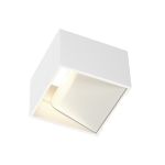 SLV Logs In Applique Murale Aluminium Blanc 6W 600lm - 830 Blanc Chaud