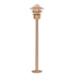 Nordlux Blokhus Lampadaire extérieur Cuivre et Verre Cuivre | IP54 - Convient pour E27