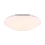 Nordlux Plafonnier Ask 36 Métal Blanc 17.6W 1450lm - 830 Blanc Chaud | IP44 - Détecteur De Mouvement