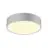 SLV Medo 30 Mur et Plafonnier Aluminium Gris Rond 12W 1200lm - 927-930-940 CCT | IP50 - Meilleur Rendu Des Couleurs - Dimmable 