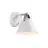 DFTP by Nordlux Strap 15 Applique Murale Métal et Leather Blanc | Convient pour GU10