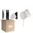 Lot 6x D'Lite Applique Murale Beitem Dépolie Blanc FSC Bois | Convient Pour 1x GU10