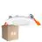 Lot 6x Ledvance Downlight LED Slim Recess Blanc 4.5W 240lm 110D - 840 Blanc Froid | 85mm - Diamètre 72mm