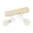 Eglo Plafonnier Townshend 3 Bois Acier Blanc | IP20 - Convient pour 2x E27 