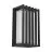 Eglo Applique Murale Genovese Aluminium Noir 10W 1050lm - 865 Lumière Du Jour | IP65 - Détecteur De Mouvement