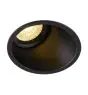 SLV Horn-A Spot Aluminium Noir Rond | Diamètre 95mm - Convient pour 1x GU10 