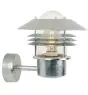 Nordlux Vejers Applique Murale Acier Galvanisé et Verre Gris | IP54 - Convient pour E27
