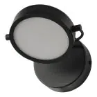 Ledvance Decor Puck Applique Murale Noir 11W 370lm - 930 Blanc Chaud | Meilleur Rendu Des Couleurs